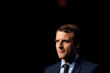 Emmanuel Macron, mardi à Angers. 