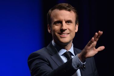 Emmanuel Macron en meeting à Angers, le 28 février.