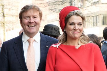 Le roi Willem-Alexander et la reine Maxima des Pays-Bas à Hambourg, le 20 mars 2015