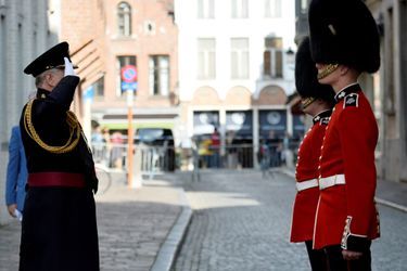 Le prince Andrew à Bruges, le 7 septembre 2019