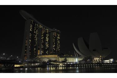 L&#039;hotel Marina Bay Sands à Singapour