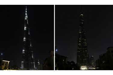 La tour Burj Khalifa à Dubai