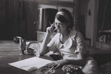 Emmanuelle Khanh à Paris en 1963. 