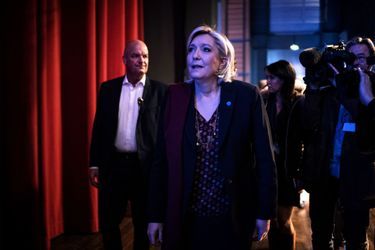 Marine Le Pen ce samedi à Lyon.