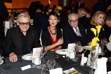 Harvey Keitel, Fleur Pellerin, Martin Scorsese et Catherine Deneuve 