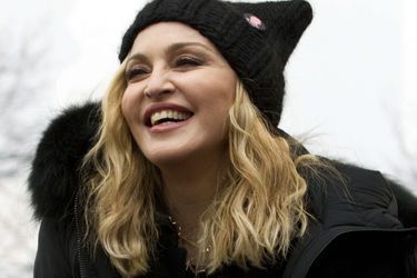 Madonna à Washington, le 21 janvier 2017.