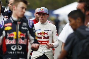 Max Verstappen sur le circuit de Melbourne, samedi, après les séances de qualification.