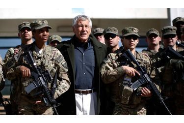 Neuf jours après sa prise de fonctions, le secrétaire américain à la Défense, Chuck Hagel, est arrivé vendredi pour une visite surprise en Afghanistan, son premier déplacement à l&#039;étranger.