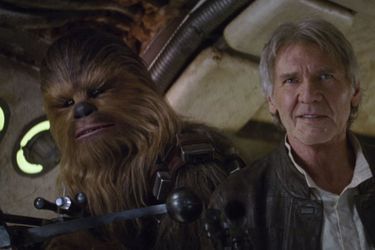 Harrison Ford dans "Star Wars 7, le reveil de la force" (2015) 