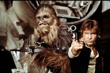 Harrison Ford dans le premier "Star Wars" (1977) 
