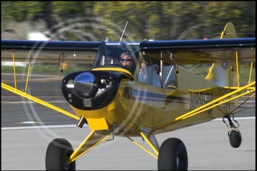 Harrison Ford dans son avion en 2009