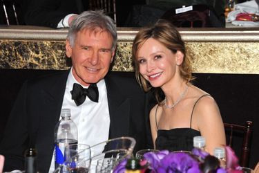 Harrison Ford et son épouse Calista Flockhart en 2012