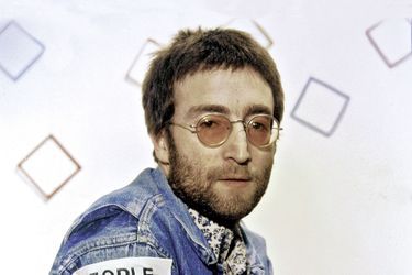John Lennon dans les coulisses de «Top of the Pops», à Londres, en février 1970. 