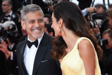 George et Amal Clooney lors du festival de Cannes 2016.