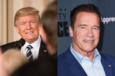 Donald Trump et Arnold Schwarzenegger 