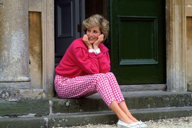 Lady Diana à Highgrove, le 17 juillet 1986