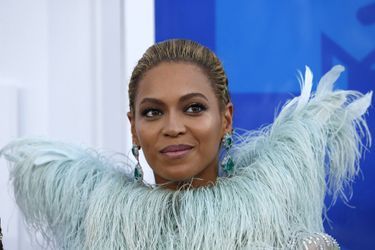 Beyoncé aux MTV Music Awards en août 2016. 