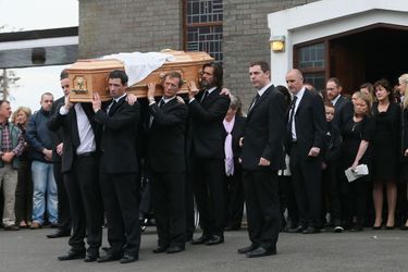 Les funérailles de Cathriona White, en Irlande, le 10 octobre 2015. 
