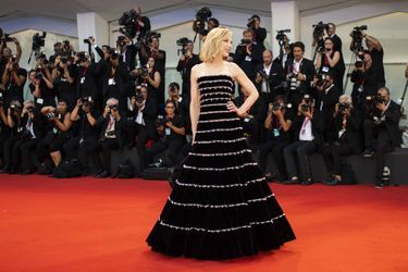 Cate Blanchett à la 76e édition du festival international du film de Venise, à la première du "Joker"