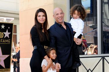 La famille au grand complet pour l&#039;étoile de Vin Diesel sur le Hollywood Walk of Fame le 26 août 2013