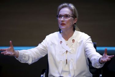 Meryl Streep au sommet Women in the World à Londres, le 8 octobre 2015