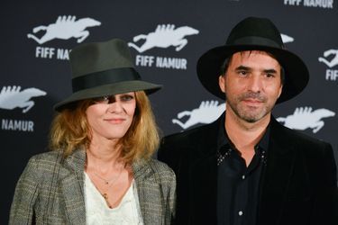 Vanessa Paradis et Samuel Benchetrit au Festival international du film francophone de Nemur, le 4 octobre 2017.