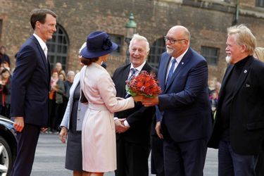 La princesse Marie et le prince Joachim de Danemark à Copenhague, le 3 octobre 2017