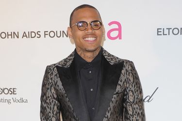 Le rappeur Chris Brown à Los Angeles en février 2013