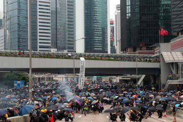 Manifestation à Hong Kong, le 31 août 2019.