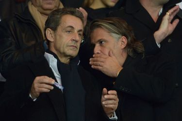 Nicolas Sarkozy et Vincent Labrune