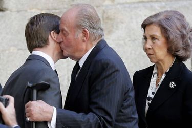 Letizia, Felipe, Cristina, Elena, Sofia, Juan Carlos... - La famille royale d'Espagne réunie pour Don Carlos