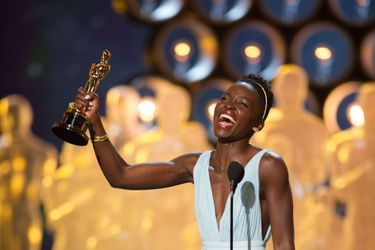 Lupita Nyong'o lors des Oscars 2014