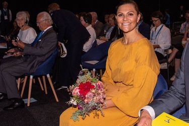 La princesse Victoria de Suède à Stockholm, le 28 août 2019
