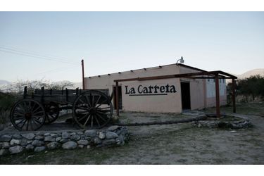 "La Carreta", un bar de la ville d'Hidalgo, dans l'Etat mexicain du Nuevo Leon, où 16 membres du groupe de musique "Kombo Kolombia" ont joué avant de disparaitre. Les militaires sont toujours à leur recherche. 