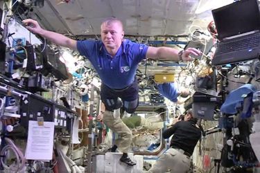 Le Mannequin challenge des astronautes de l'ISS. 