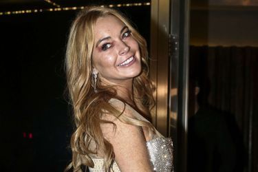 Lindsay Lohan en octobre 2016.