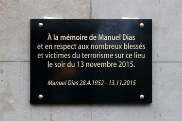 L'attentat commis au Stade de France le 13 novembre 2015 a fait un mort, Manuel Dias.