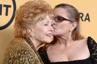 Carrie Fisher et Debbie Reynolds en 2015.