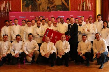 Les chefs étoilés en 2015 par le guide Michelin. 