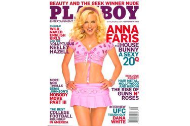 Anna Faris en couverture de Playboy