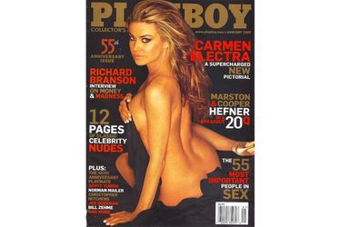 Carmen Electra en couverture de Playboy