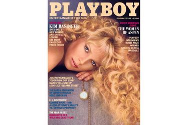 Kim Basinger en couverture de Playboy