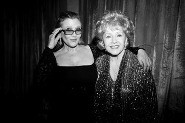 Carrie Fisher et Debbie Reynolds en 2015