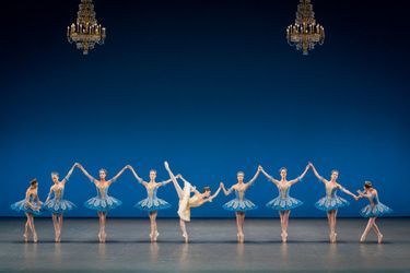 Le dernier mouvement de la « Suite No 3 » de Tchaïkovski, « Thème et variations », de George Balanchine