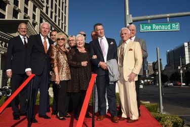 Line Renaud inaugure une rue à son nom à Las Vegas.