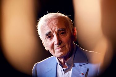 Charles Aznavour en octobre 2016
