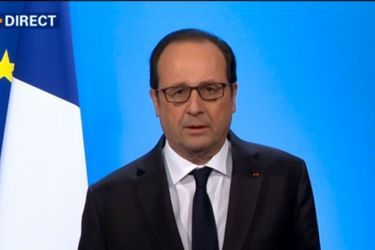 François Hollande à l'Elysée jeudi.