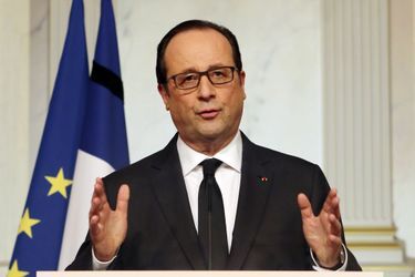 Le president de la République Francois Hollande 