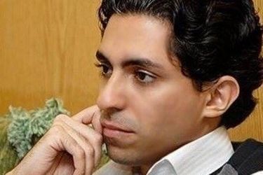 Raif Badawi, 31 ans, blogueur muselé par le royaume d'Arabie saoudite. 