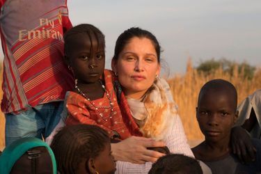 Laetitia Casta au Tchad pour l&#039;Unicef